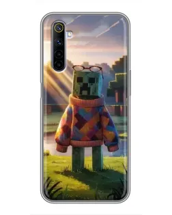 Чохол для Realme 6 з картинкою «Кріпер у светрі»