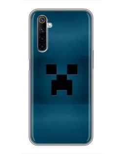 Чохол для Realme 6 з картинкою «Кріпери текстура»