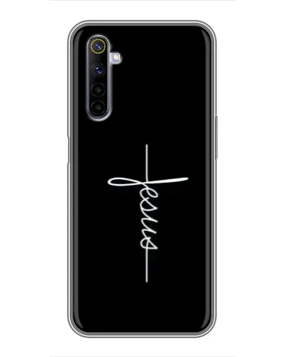 Чехол для Realme 6 с картинкой «Тонкая линия веры»