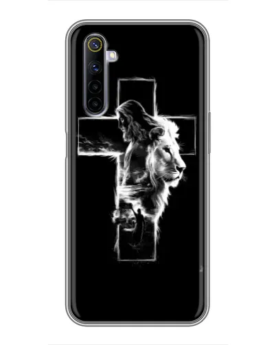 Чехол для Realme 6 с картинкой «Сияющий крест Jesus» Чехол для Realme 6 с картинкой «Сияющий крест Jesus»