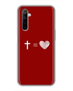 Чохол для Realme 6 з картинкою «Рівняння любові»