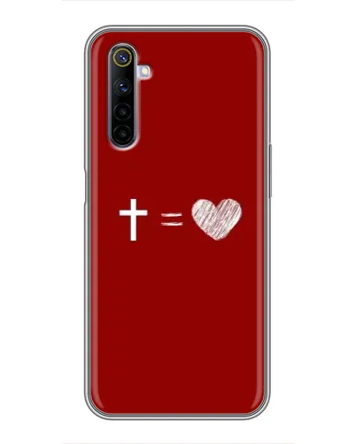 Чехол для Realme 6 с картинкой «Уравнение любви» Чехол для Realme 6 с картинкой «Уравнение любви»