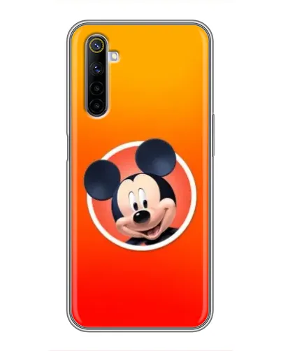 Чехол для Realme 6 с картинкой «Mickey в круге»