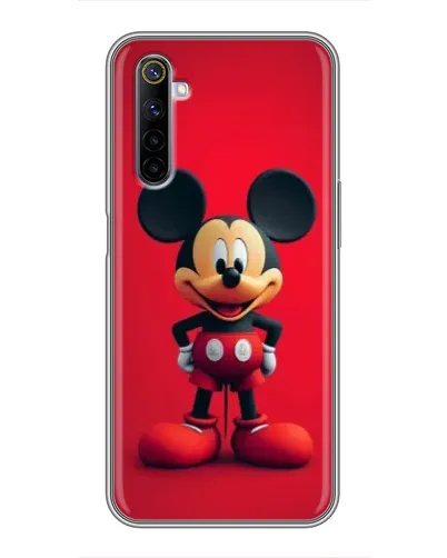 Чехол для Realme 6 с картинкой «Mickey в полный рост»
