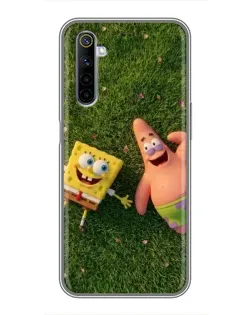 Чохол для Realme 6 з картинкою «Друзі на галявині»