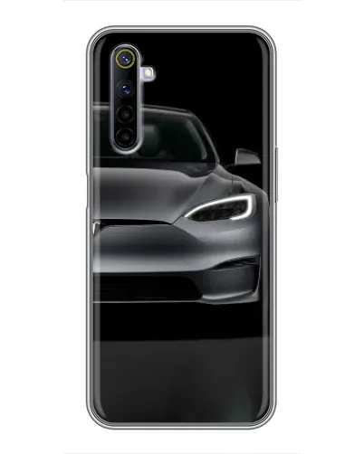 Чехол для Realme 6 с картинкой «Tesla Model S Look»