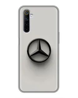 Чехол для Realme 6 с картинкой «Mercedes Maybach стиль»