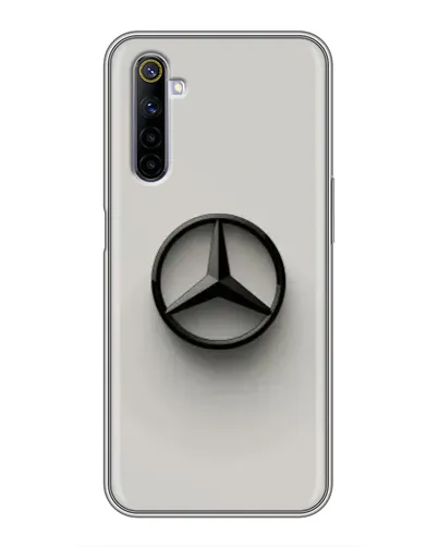 Чехол для Realme 6 с картинкой «Mercedes Maybach стиль»