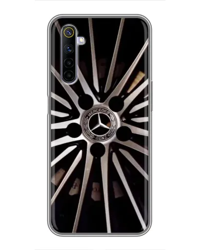 Чехол для Realme 6 с картинкой «Диск Mercedes»