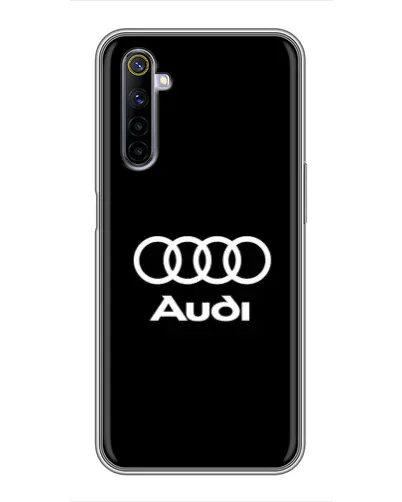 Чехол для Realme 6 с картинкой «Классическое лого Audi»