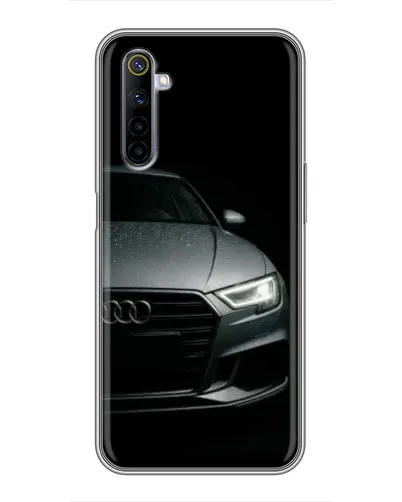 Чехол для Realme 6 с картинкой «Audi — детализация кузова»