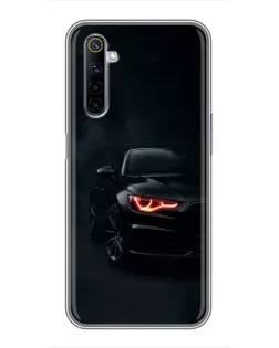 Чехол для Realme 6 с картинкой «Audi — хищный взгляд»