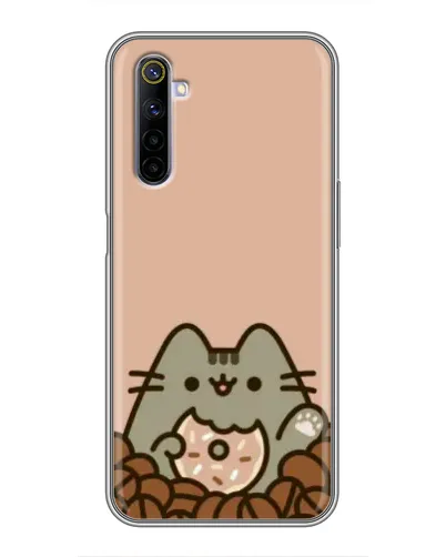 Чехол для Realme 6 с картинкой «Кофейный Пушин» Чехол для Realme 6 с картинкой «Кофейный Пушин»