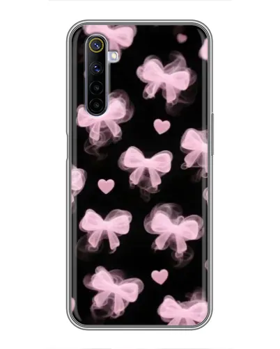 Чехол для Realme 6 с картинкой «Геометрия банта»