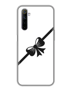 Чехол для Realme 6 с картинкой «Диагональный бант»