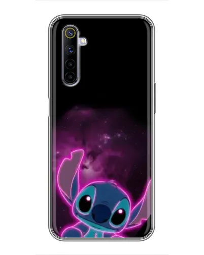 Чехол для Realme 6 с картинкой «Неоновый Stitch» Чехол для Realme 6 с картинкой «Неоновый Stitch»