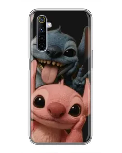 Чехол для Realme 6 с картинкой «Стич и Ангел» Чехол для Realme 6 с картинкой «Стич и Ангел»