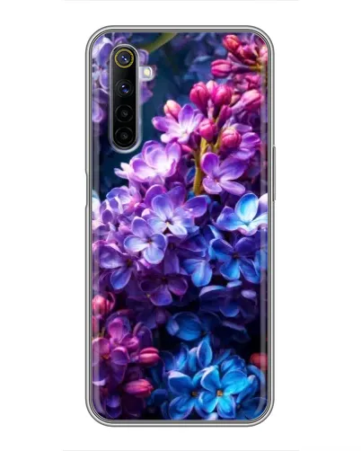 Чехол для Realme 6 с картинкой «Сиреневый цвет»