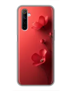 Чехол для Realme 6 с картинкой «Маковые соцветия» Чехол для Realme 6 с картинкой «Маковые соцветия»