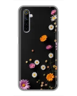 Чехол для Realme 6 с картинкой «Цветочная композиция» Чехол для Realme 6 с картинкой «Цветочная композиция»