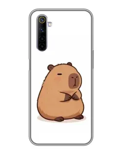 Чохол для Realme 6 з картинкою «Товстенька капібара»
