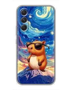 Чехол для Realme 7 5G с картинкой «Капибара Ван Гога»