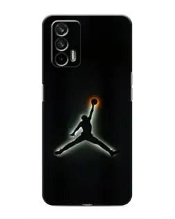 Чохол для Realme 7 Pro з картинкою «Jordan Gradient Logo»