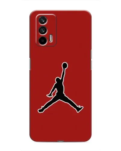 Чохол для Realme 7 Pro з картинкою «Jordan Red Back» Чохол для Realme 7 Pro з картинкою «Jordan Red Back»