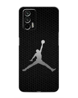 Чохол для Realme 7 Pro з картинкою «Jordan Dark Carbon»