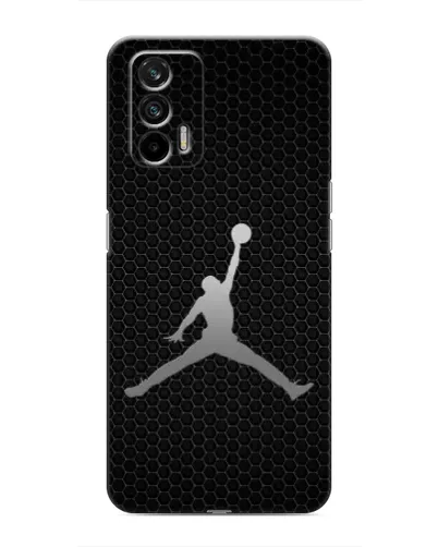 Чохол для Realme 7 Pro з картинкою «Jordan Dark Carbon» Чохол для Realme 7 Pro з картинкою «Jordan Dark Carbon»