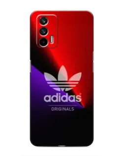Чохол для Realme 7 Pro з картинкою «Adidas Red Neon»