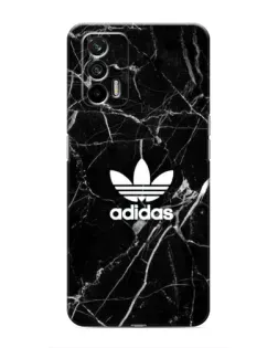 Чохол для Realme 7 Pro з картинкою «Білий мармур Adidas»