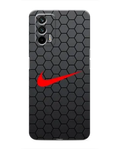 Чохол для Realme 7 Pro з картинкою «Nike — карбонова сітка» Чохол для Realme 7 Pro з картинкою «Nike — карбонова сітка»