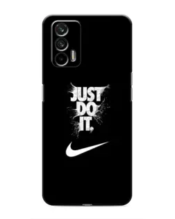 Чохол для Realme 7 Pro з картинкою «Текстовий принт Nike»