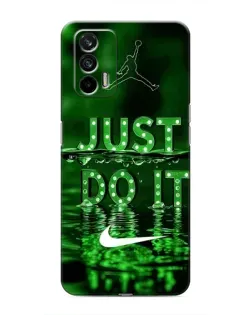 Чохол для Realme 7 Pro з картинкою «Зелений неоновий Nike»