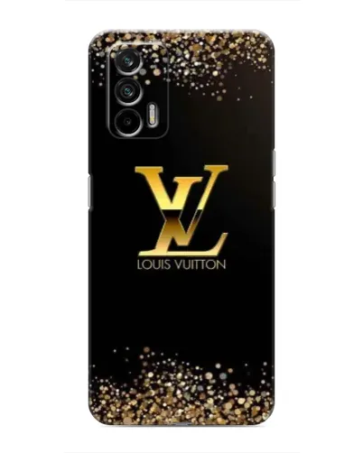 Чохол для Realme 7 Pro з картинкою «LV — золоті іскри» Чохол для Realme 7 Pro з картинкою «LV — золоті іскри»