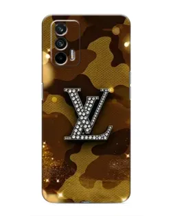 Чохол для Realme 7 Pro з картинкою «Камуфляжний Louis Vuitton»