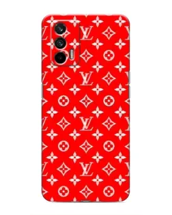 Чохол для Realme 7 Pro з картинкою «Яскравий паттерн LV»