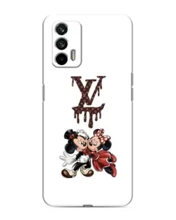 Чохол для Realme 7 Pro з картинкою «LV та Міккі Маус»