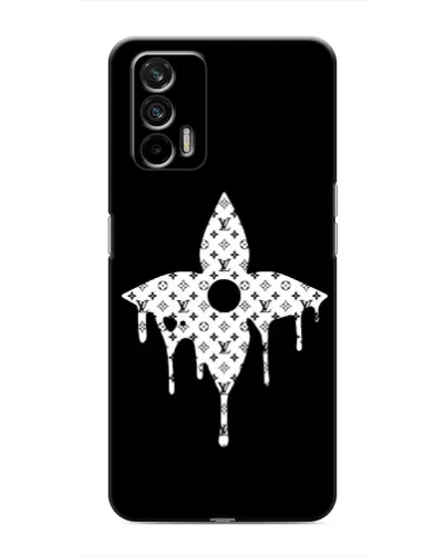 Чохол для Realme 7 Pro з картинкою «Квіткова монограма» Чохол для Realme 7 Pro з картинкою «Квіткова монограма»