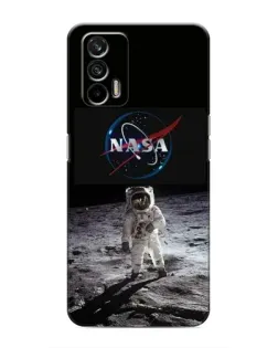 Чохол для Realme 7 Pro з картинкою «Астронавт на Місяці»