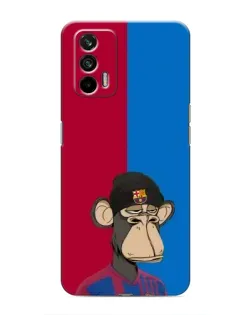 Чохол для Realme 7 Pro з картинкою «Bored Ape — фанат Барси»