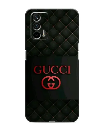 Чехол для Realme 7 Pro с картинкой «Gucci — стеганый черный»