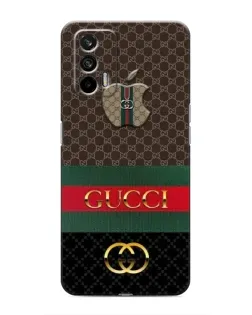 Чехол для Realme 7 Pro с картинкой «Gucci — брендированный десерт»