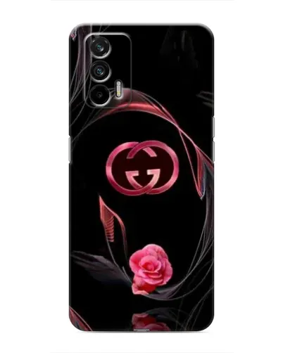 Чехол для Realme 7 Pro с картинкой «Gucci — неоновая роза»