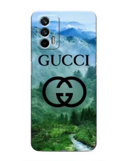 Чехол для Realme 7 Pro с картинкой «Gucci — горный пейзаж»