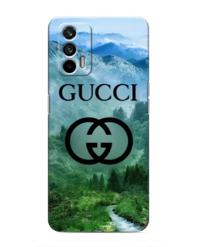 Чехол для Realme 7 Pro с картинкой «Gucci — горный пейзаж»