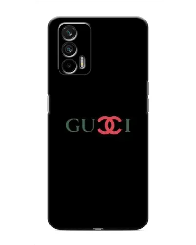 Чехол для Realme 7 Pro с картинкой «Gucci — красный градиент»