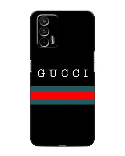 Чехол для Realme 7 Pro с картинкой «Gucci — красный пояс»