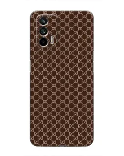 Чехол для Realme 7 Pro с картинкой «Gucci — шоколадная сетка»
